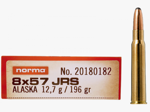 Norma Alaska 8x57 IRS 196 grs Büchsenpatronen
