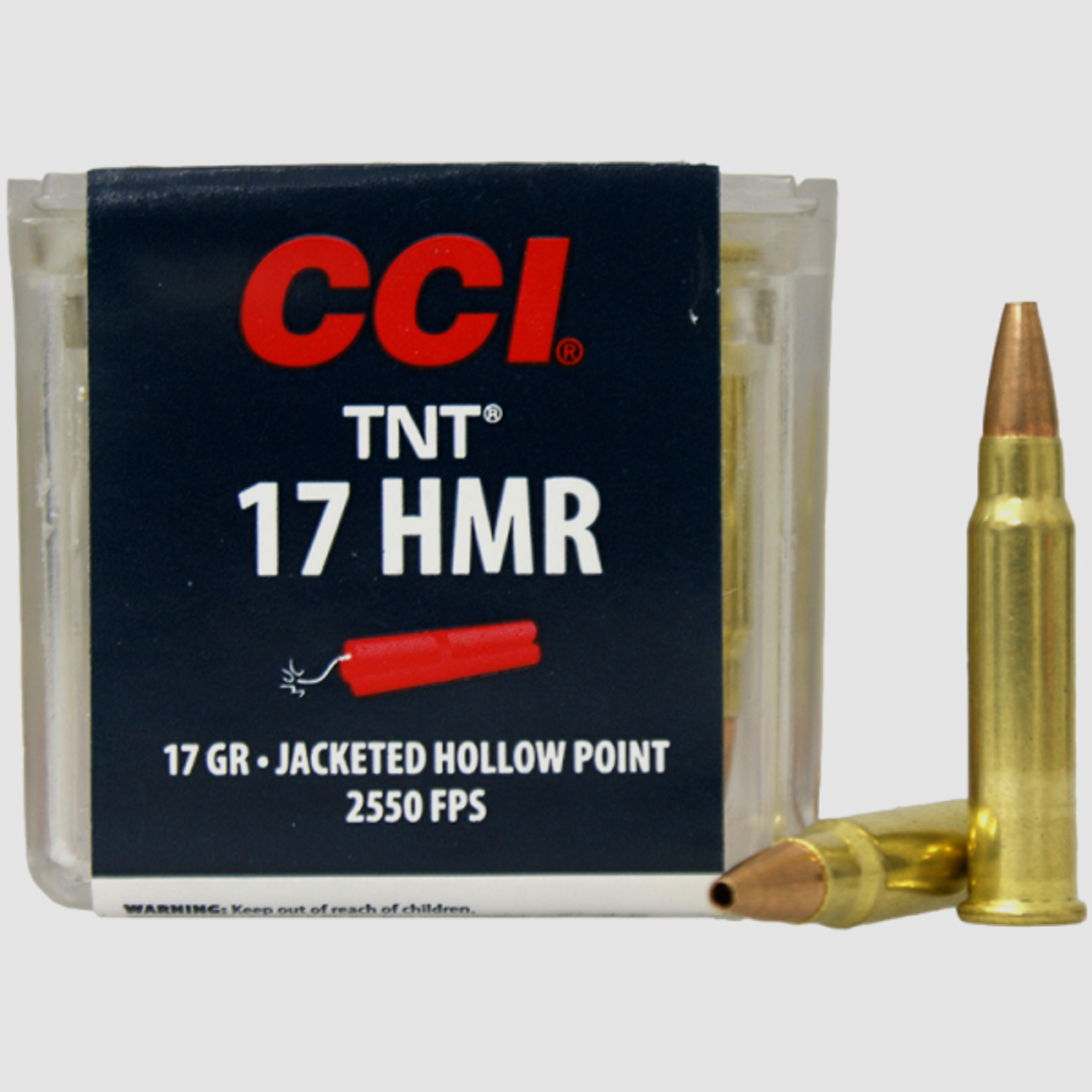 CCI TNT .17 HMR JHP 17 grs Kleinkaliberpatronen