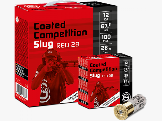 Geco Coated Competition Slug Red 12/67,5 28 g Flintenlaufgeschoss