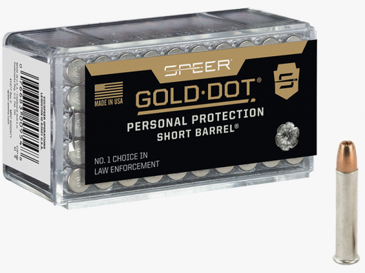 Speer Gold Dot Short Barrel Personal Protection .22 Win Mag Speer Gold Dot HP SB 40 grs Kleinkaliber