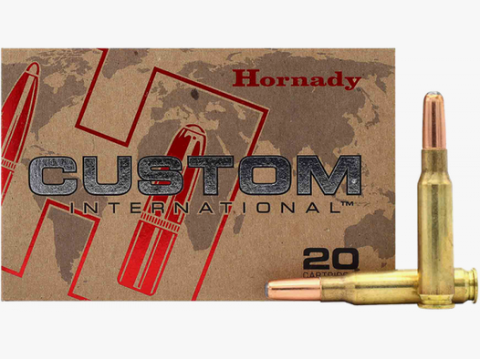 Hornady Custom International .308 Win InterLock 220 grs Büchsenpatronen