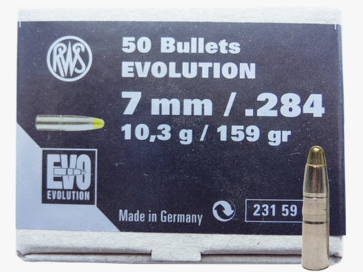 RWS Evolution Langwaffengeschosse