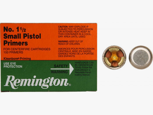 Remington Boxer Small Pistol Zündhütchen #8222600