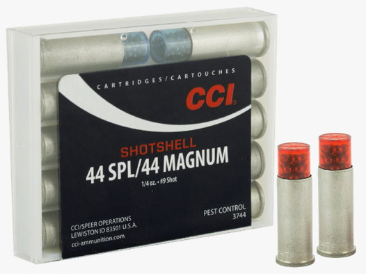 CCI Shotshell .44 S&W Special CCI Bleischrot Nr.4 110 grs Revolverpatronen
