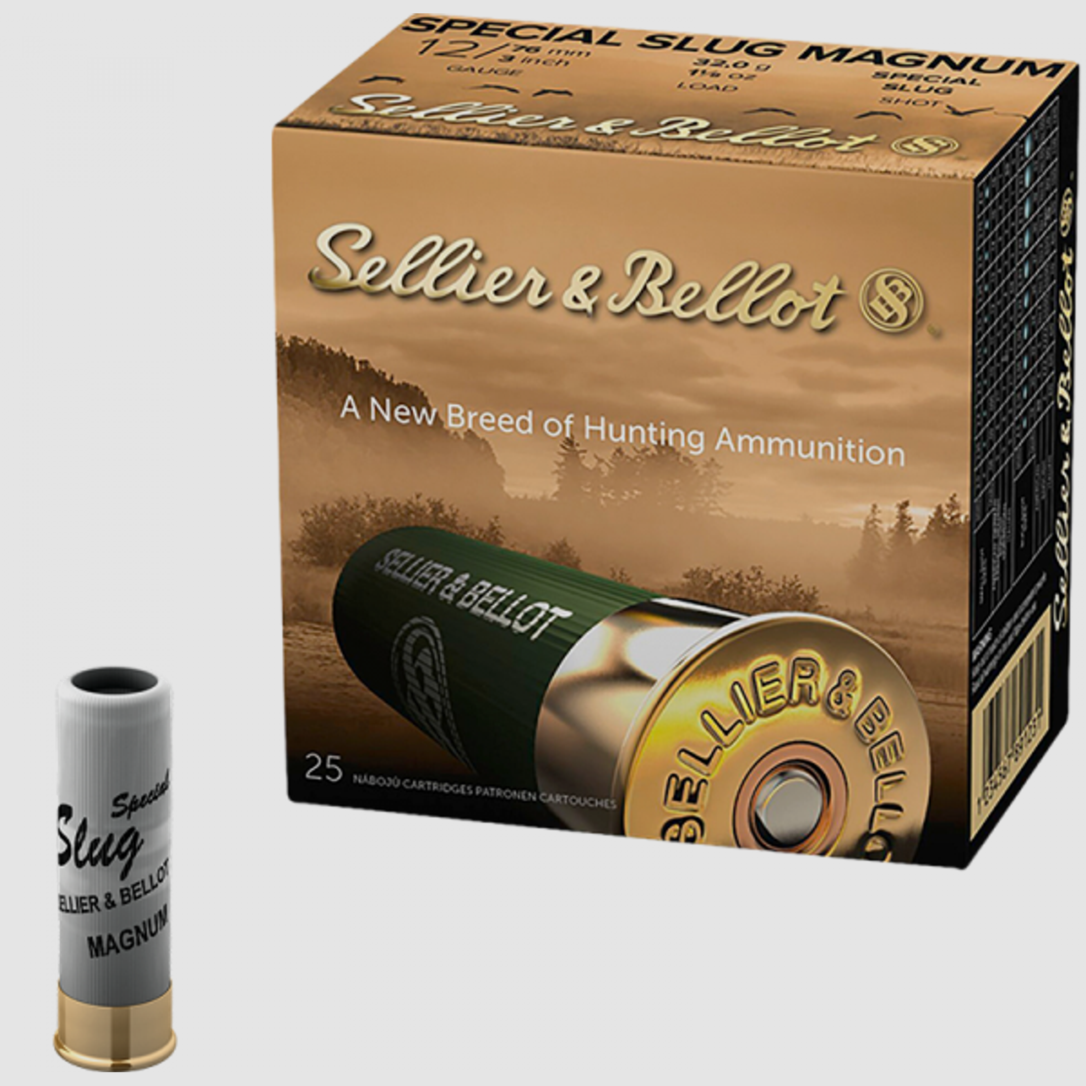 Sellier & Bellot Special Slug Magnum 12/76 32 gr Flintenlaufgeschoss