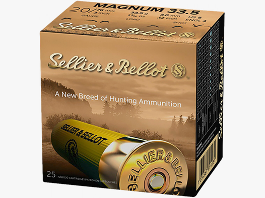 Sellier & Bellot Magnum 33.5 20/76 33,5 gr Schrotpatronen