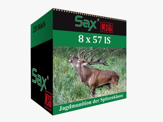 Sax Büchsenpatronen KJG-SR 8x57 IS