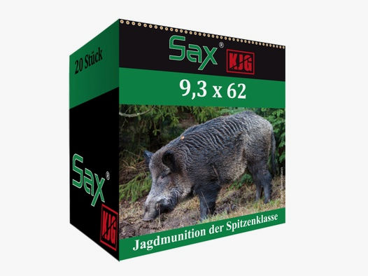 Sax Büchsenpatronen KJG-SR 9,3x62