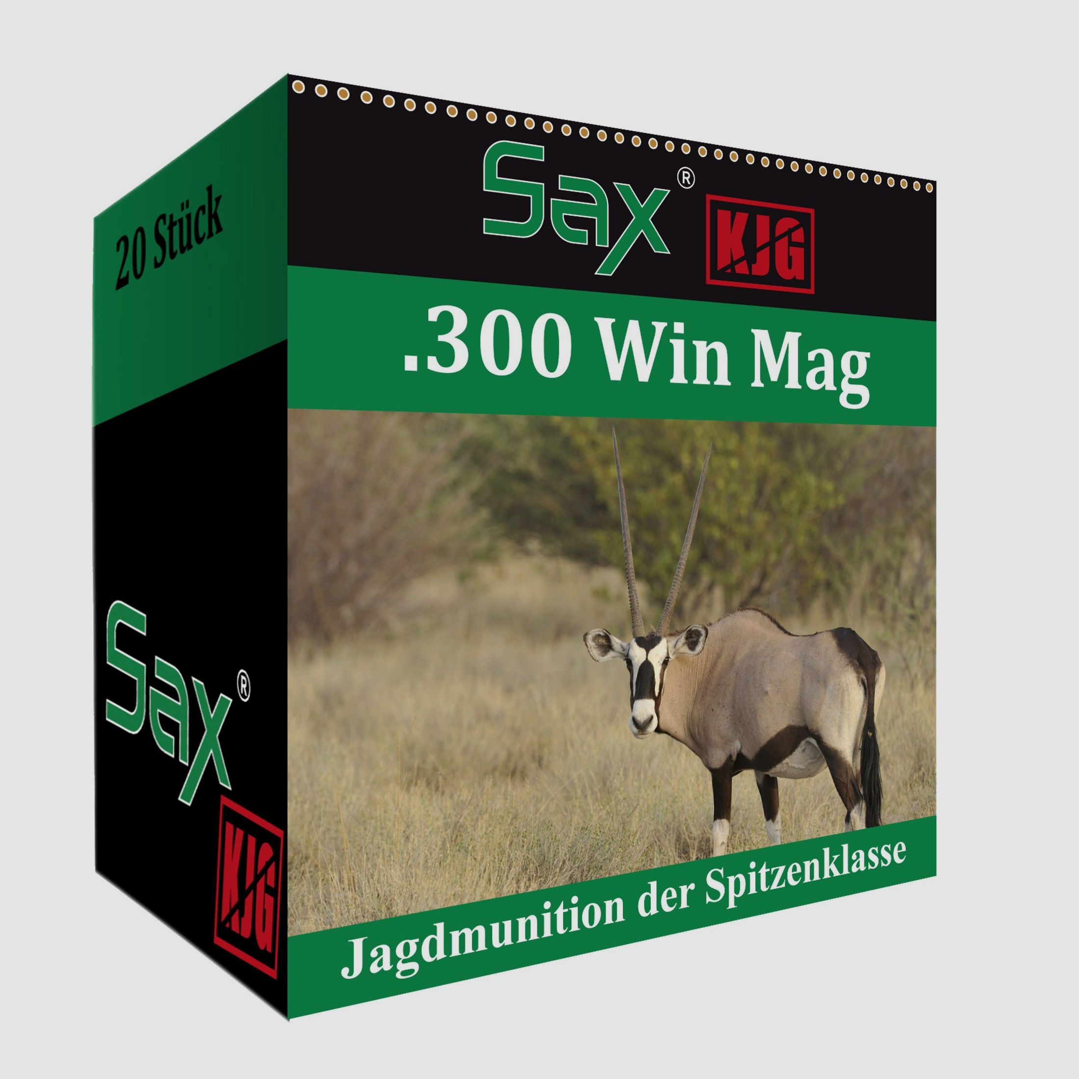 Sax Büchsenpatronen KJG-SR .300 Win. Mag.