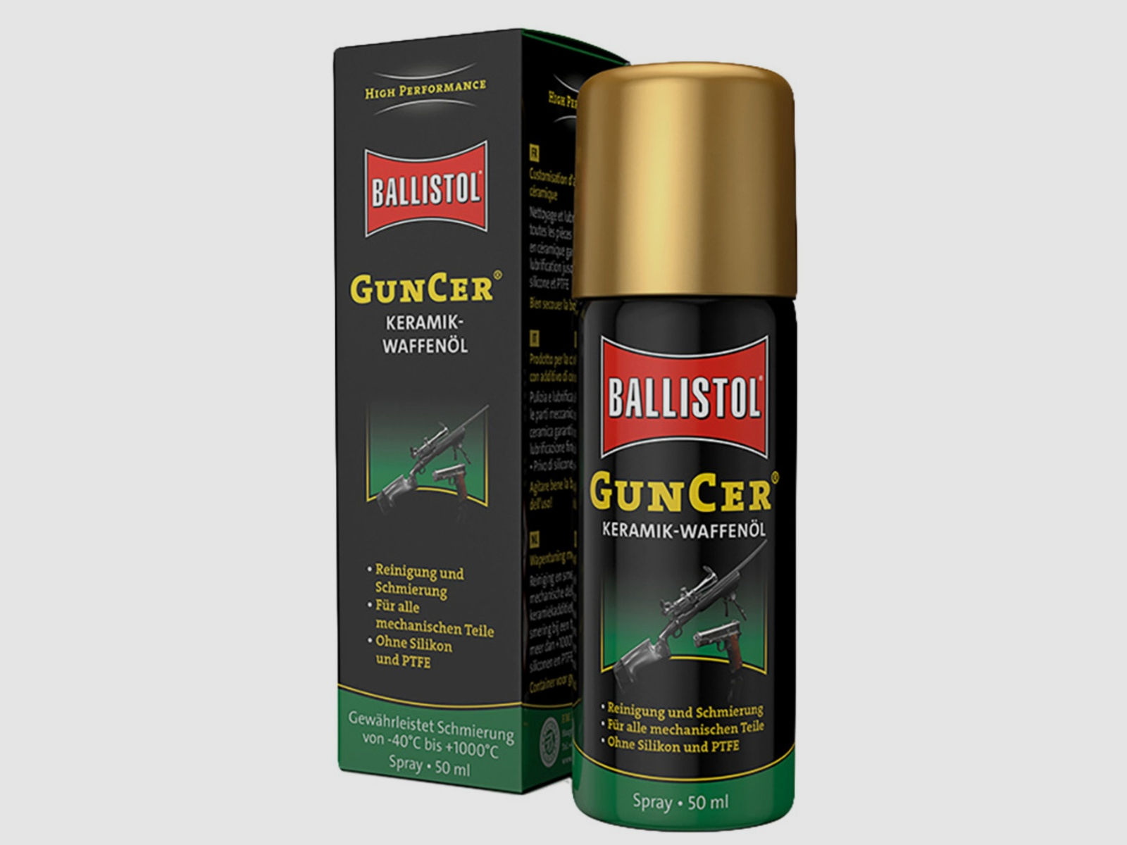 Ballistol Waffenöl GunCer Spray