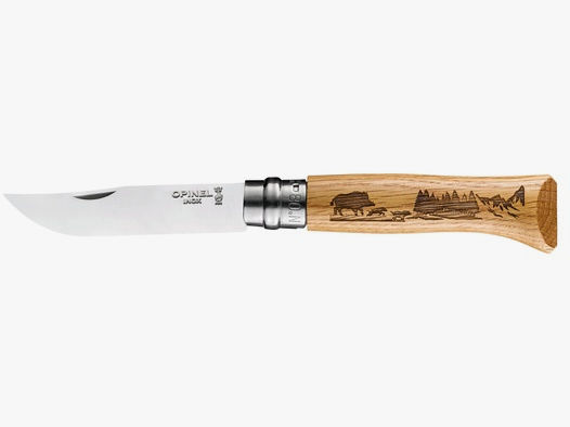 Opinel Messer No 08 Animalia Wildschwein