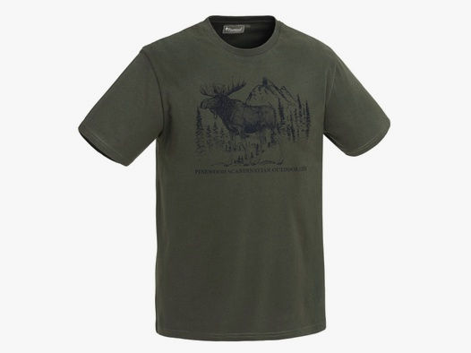Pinewood Herren-T-Shirt Moose