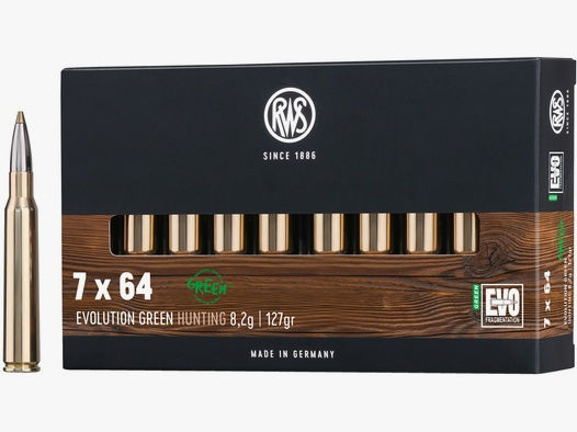 RWS Büchsenpatronen Evolution Green 7x64