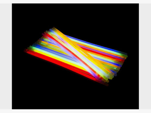 BasicNature Knicklicht Box 5-Farben-Mix 100 Stück