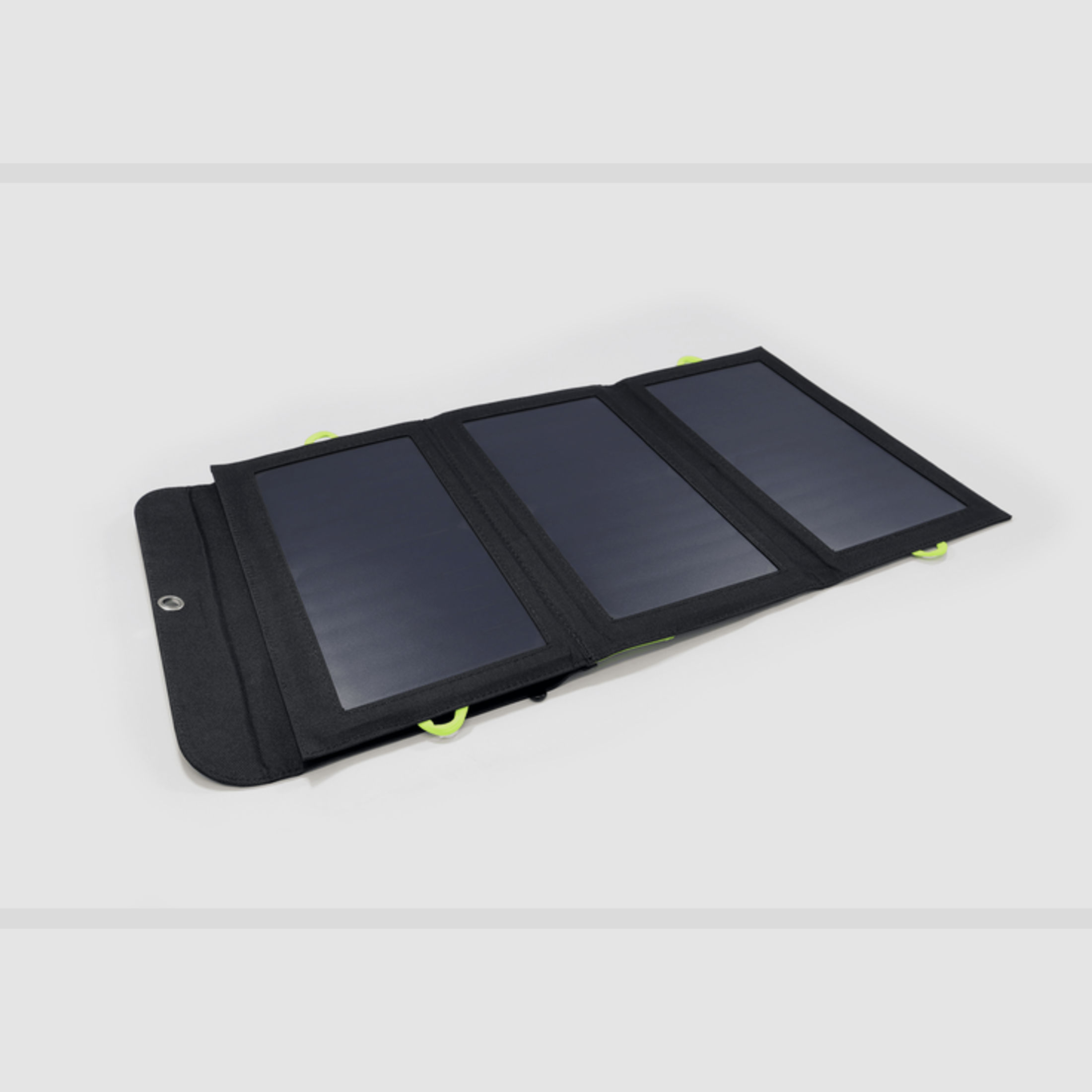BasicNature Outdoor Solar-Ladegerät inkl. Powerbank (10.000 mAh) & Tasche