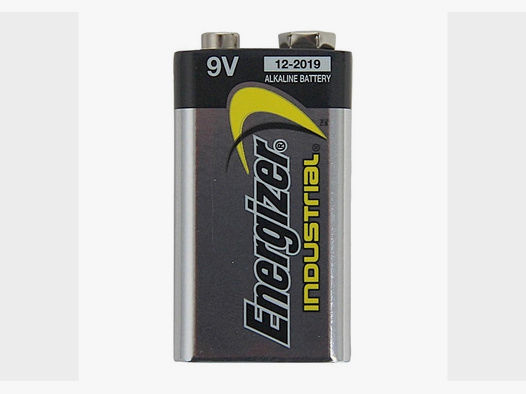 Batterie für Elektroschocker - PTB - Modelle - Energizer Alkali 9 Volt-Block (E) (Batterie)