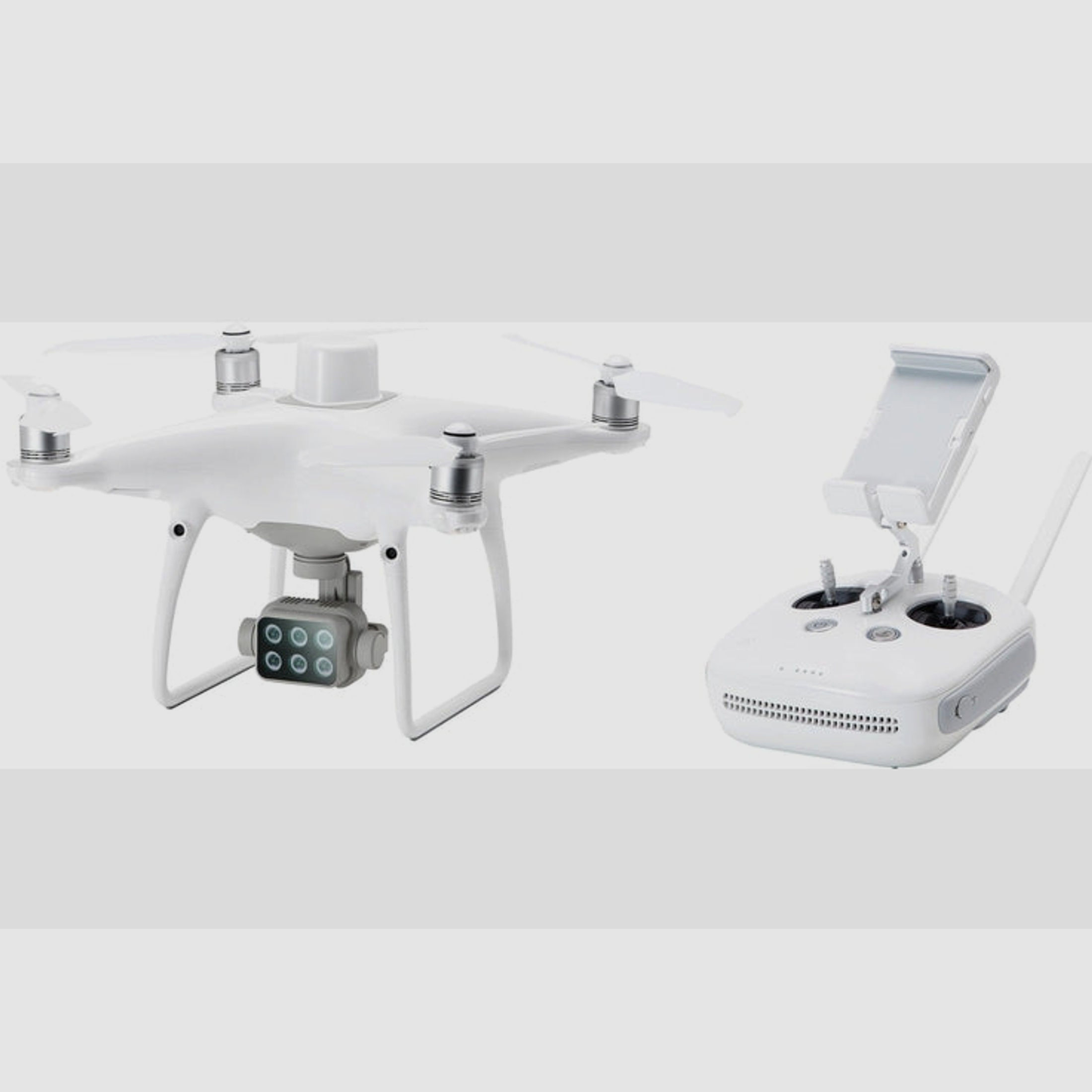 DJI Phantom 4 RTK Multispectral Drohne mit 5 Spektralkameras