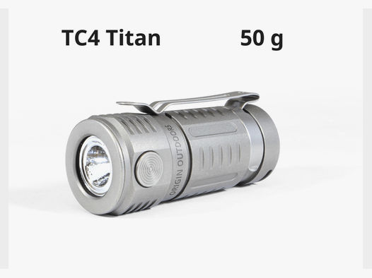 LED-Taschenlampe - Pocketleuchte 'Titan' 50gr - 700 Lumen