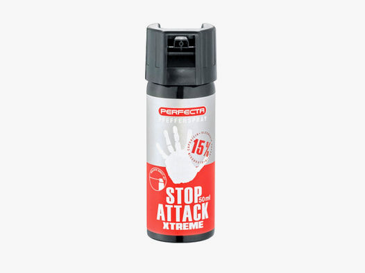 Perfecta Stop Attack Pfefferspray X-Treme 50 ml - ballistischer Strahl