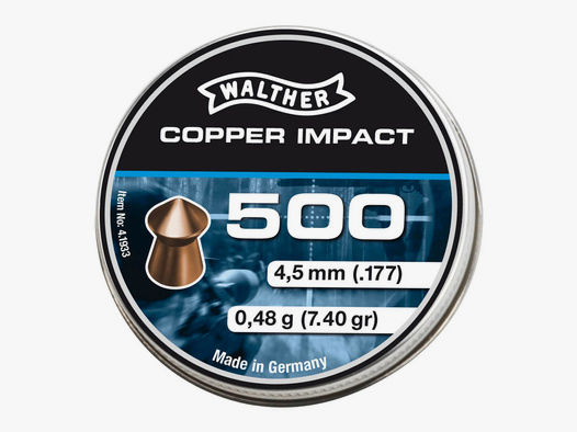 Walther Copper Impact 4,5 mm (.177) - 5 x 500 Schuss
