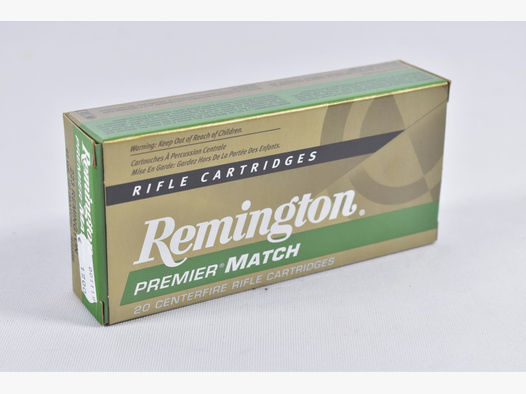Remington .223Rem. 62grs HP Match 20STK Munition bleihaltig