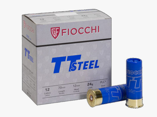 Fiocchi 12/70 24g TT Steel 2,5mm 25STK Munition bleifrei