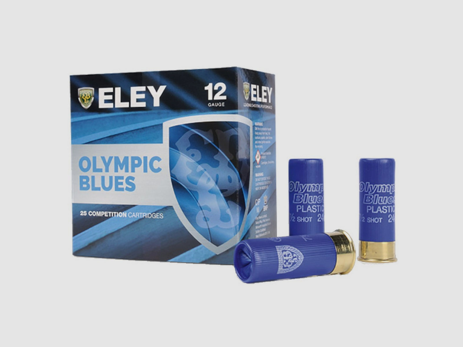 Eley 12/70 24g Olympic Trap 2,4mm 25STK Munition bleihaltig