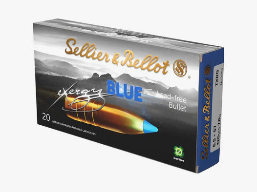 Sellier & Bellot 7x57 150grs TXRG blue 20STK Munition bleifrei