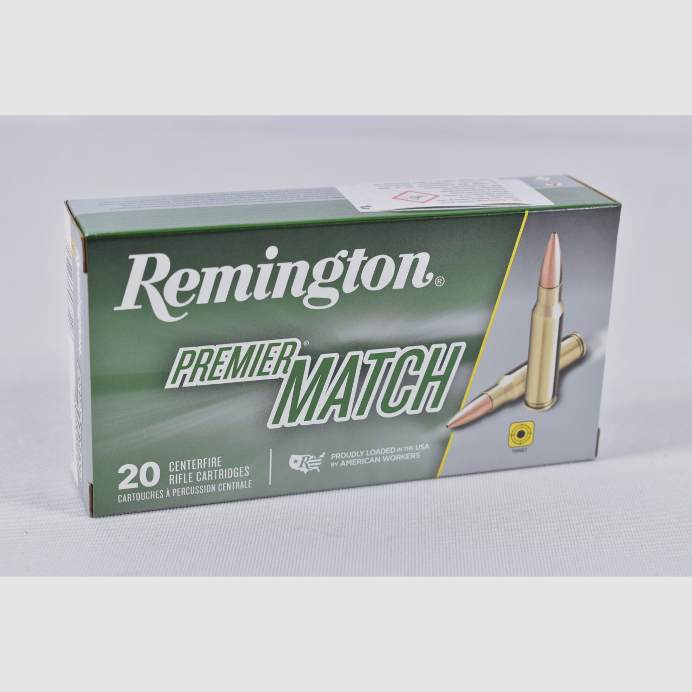 Remington .308Win. 168grs BTHP Matchking 20STK Munition bleihaltig