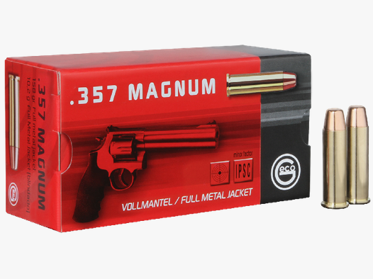 GECO Revolverpatrone .357 Magnum Hohlspitz 10,2g/158grs