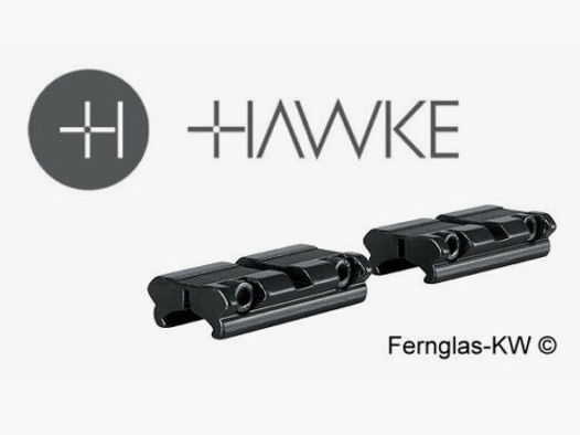 HAWKE 22405 Adapterschienen 3/8" RIFLE TO WEAVER 2 Stück