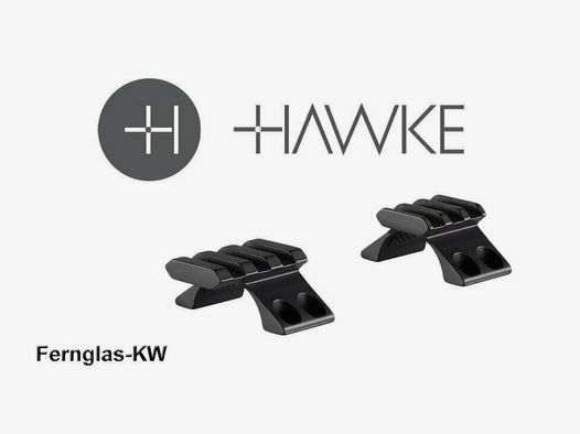 HAWKE 22150 1" 25,4mm PICATINNY Ringaufsätze für Hawke Ringmontagen