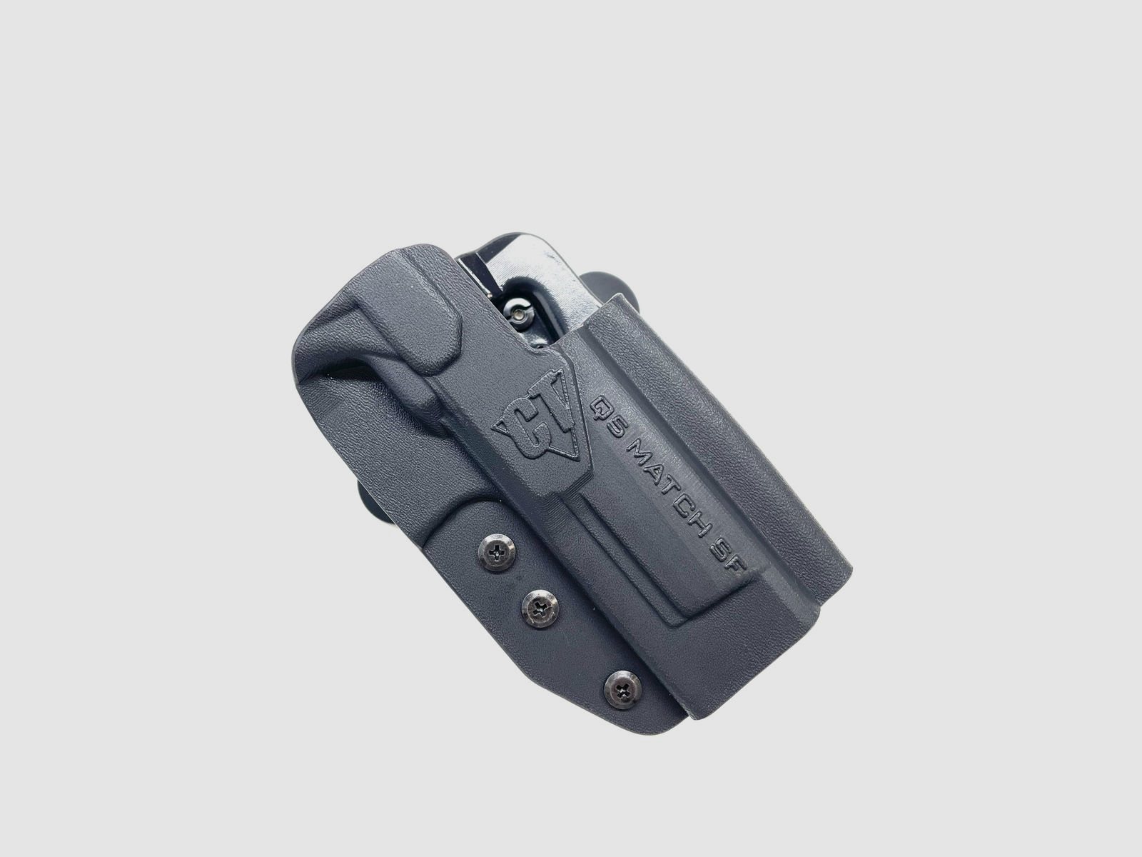 Comp-Tac Kydex Holster INTERNATIONAL für Walther Pistole Q5 MatcH Steel Frame 5" rechts schwarz