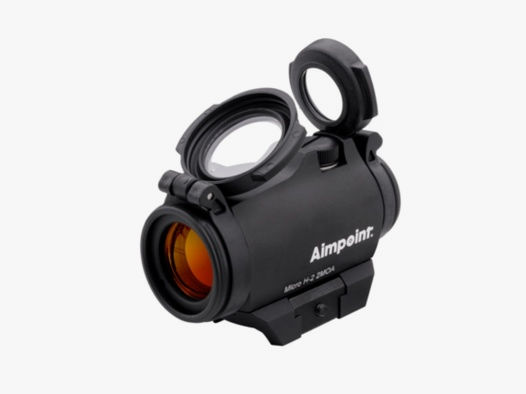 Aimpoint 200185 Micro H-2 Black Red Dot 2 MOA inklusive Weavermontage