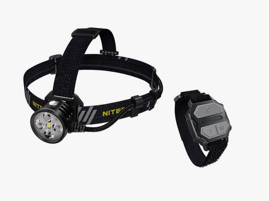 Nitecore HU60WB-2 Stirnlampe 1600 Lumen elektronischer Fokus inklusive Fernbedienung
