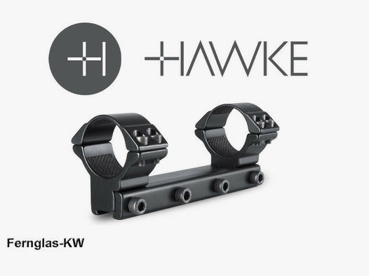 HAWKE 22111 30 mm Ringmontage Hoch für 9-11mm Schiene Zielfernrohr-Halterung