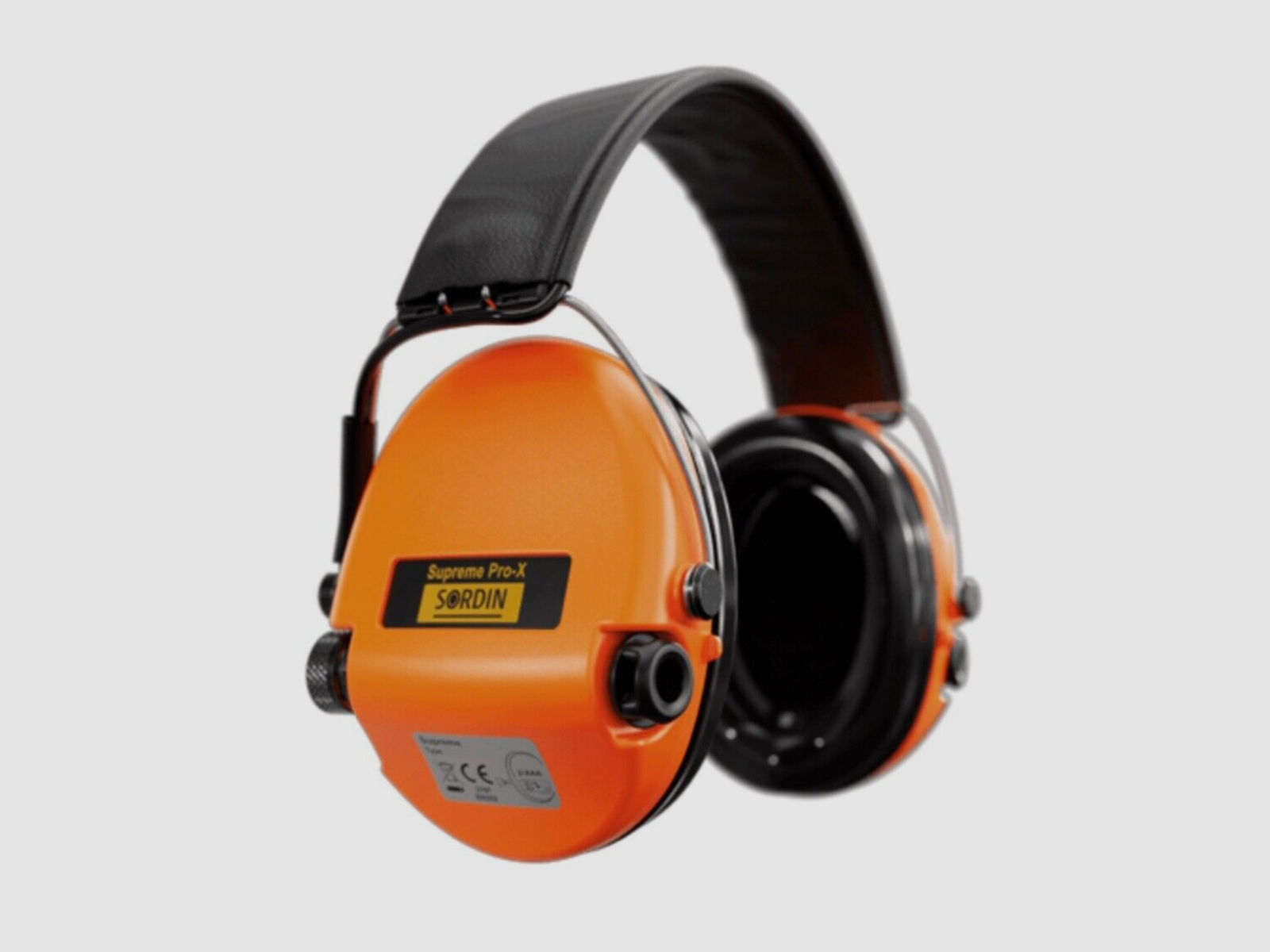 Aussteller Sordin 75302-X/L-14-S Elektronischer Gehörschutz Supreme Orange Pro X Headband