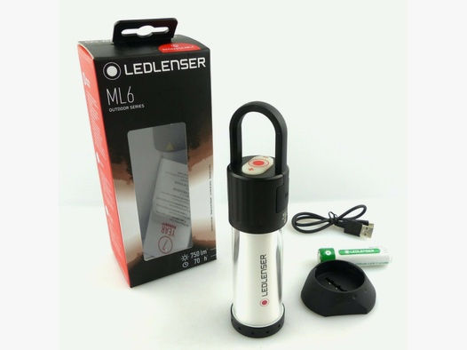 Ledlenser 500929 ML6 LED Outdoorlampe Camping Laterne 750 Lumen
