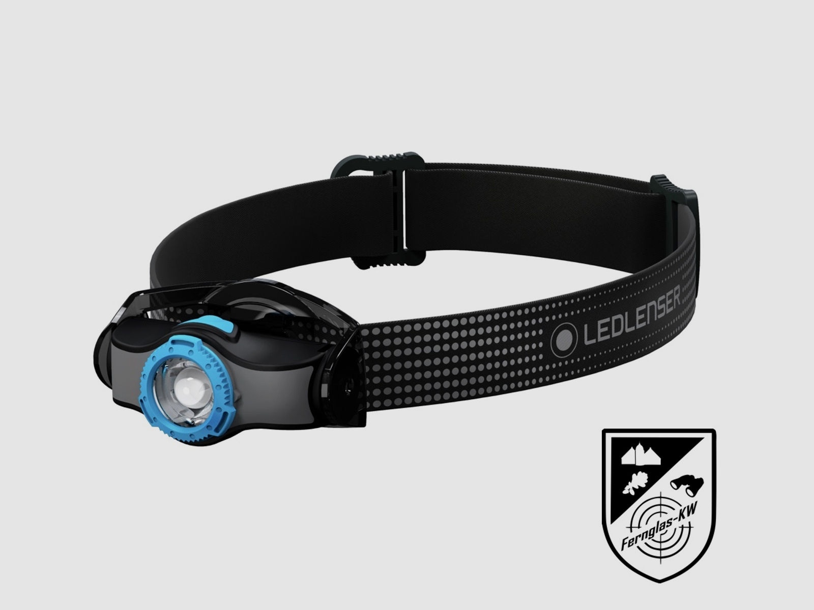 Ledlenser 502150 LED Kopflampe Stirnlampe MH3 Schwarz blau 200 Lumen