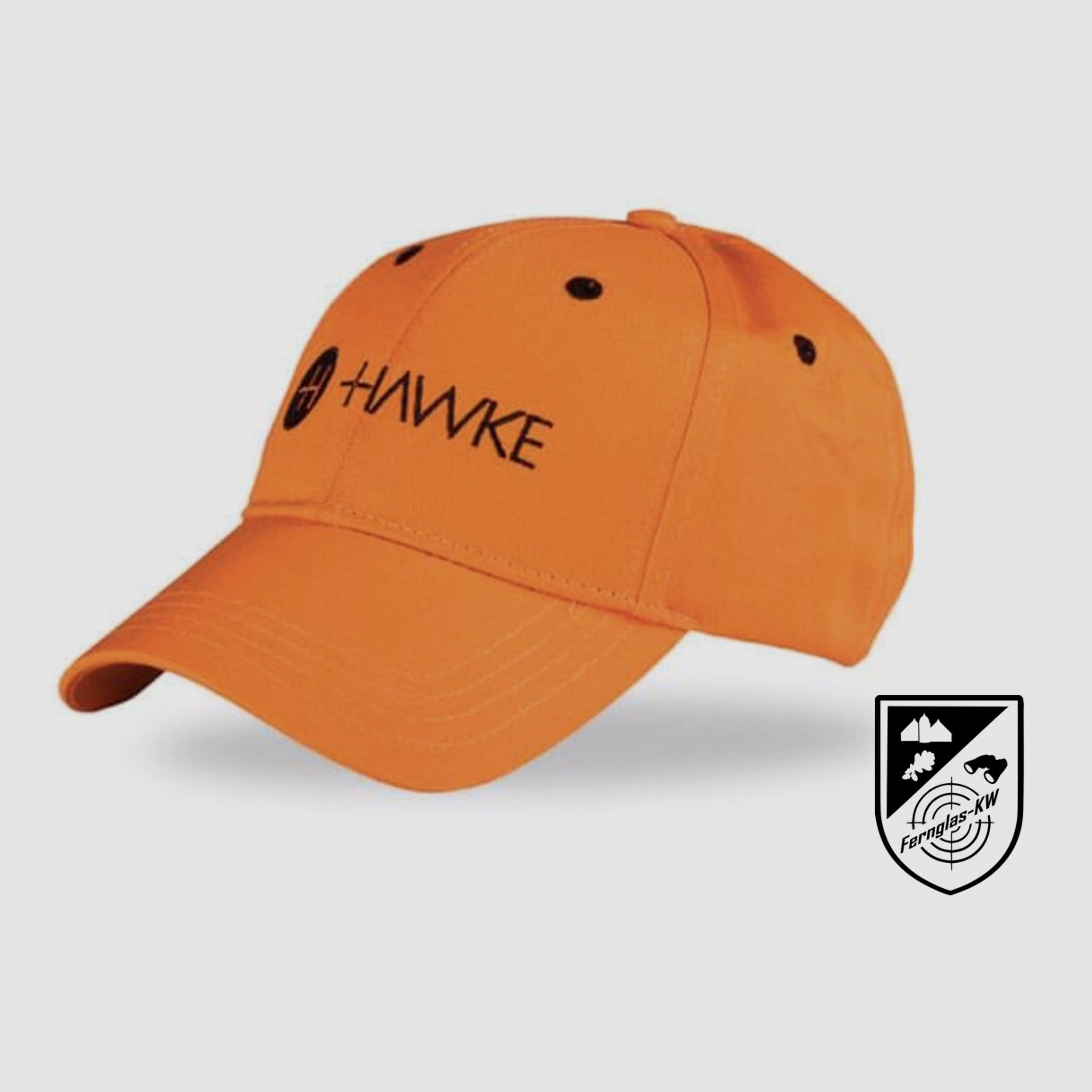 Hawke Cap Baumwollkappe Orange 99321 Einheitsgröße