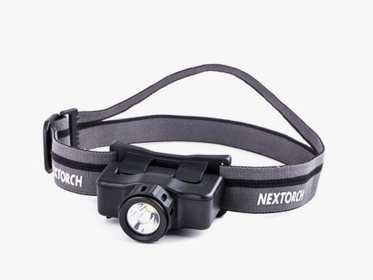 NEXTORCH Max Star 1200 Lumen LED Kopflampe in schwarz Leuchtweite 200m