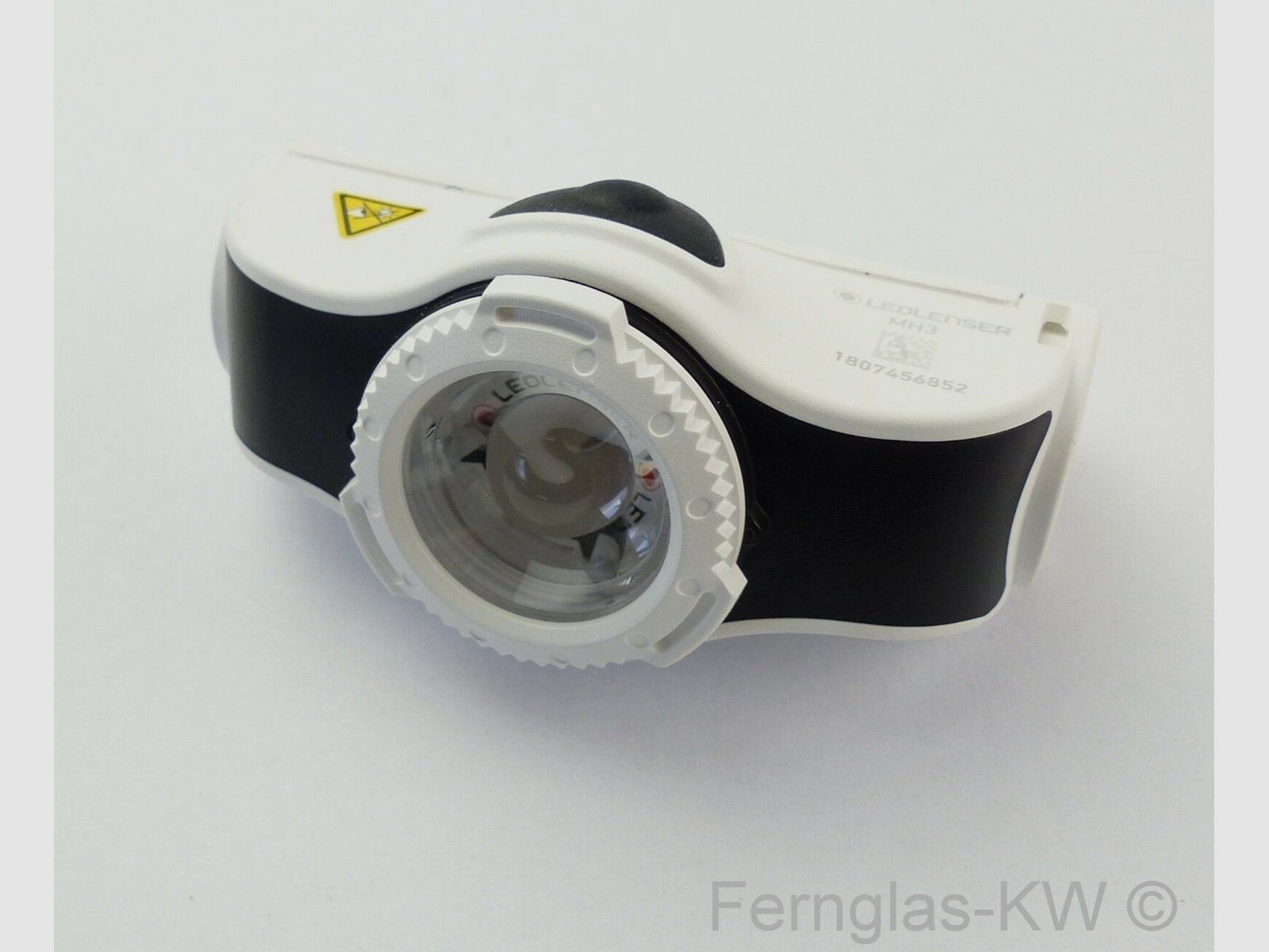 Ledlenser 500948 LED Kopflampe Stirnlampe MH3 Schwarz Weiß Leuchtkraft 200 Lumen