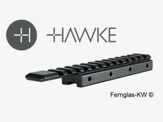 HAWKE 22401 Adapterschiene 11MM AIRGUN / 3/8" RIFLE TO WEAVER / PICATINN 1 Stück