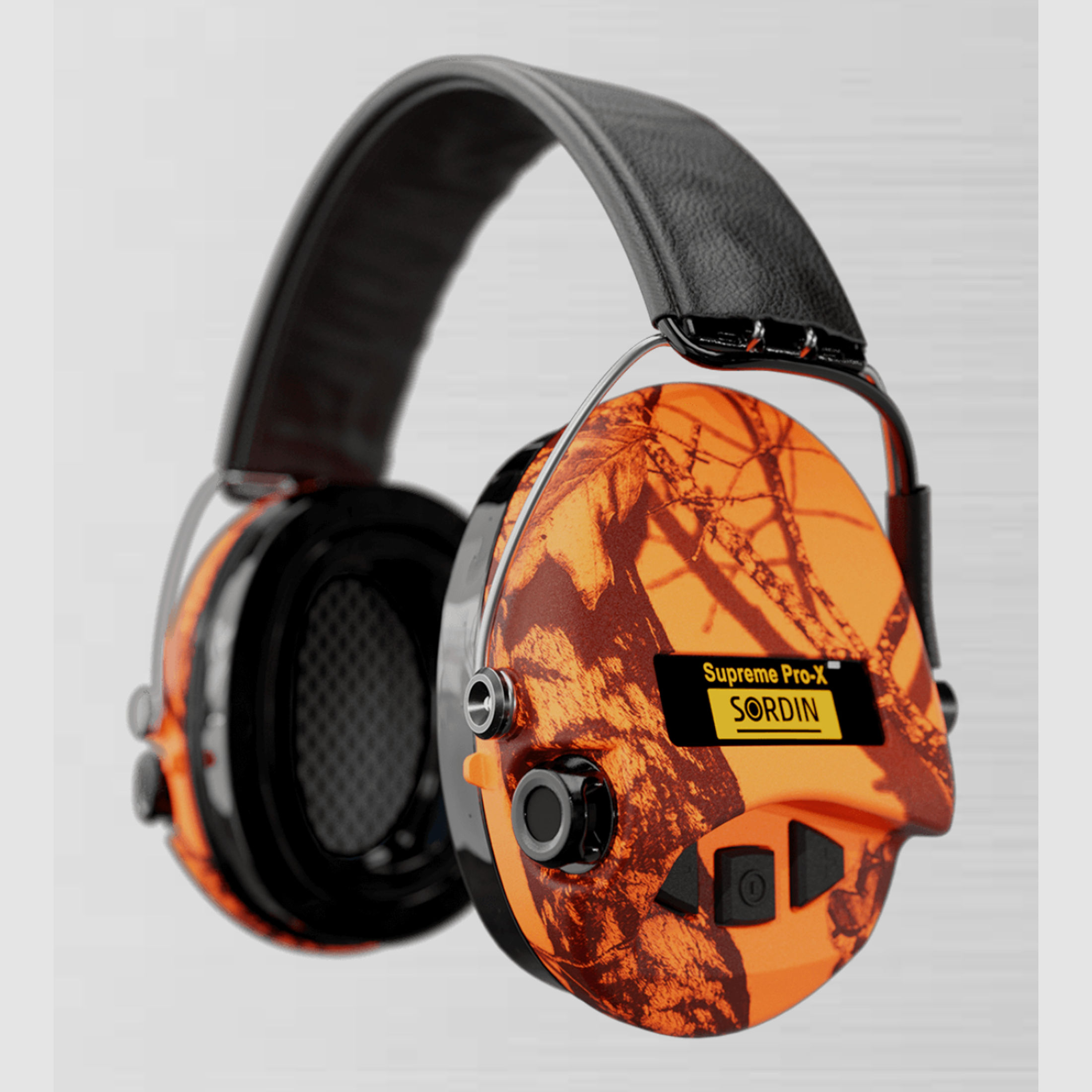 Aussteller Sordin 75302-X-09-S Elektronischer Gehörschutz Supreme Orange Pro X LED Headband