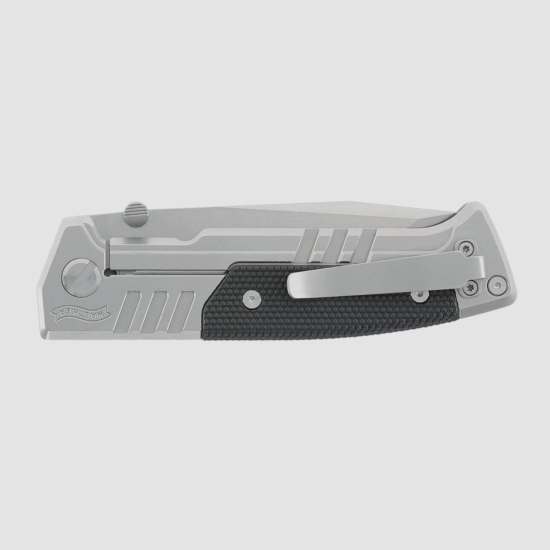 Umarex 5.0896 Messer Walther PDP Steel Frame Tanto Folding Knife BBL-BBL-PE