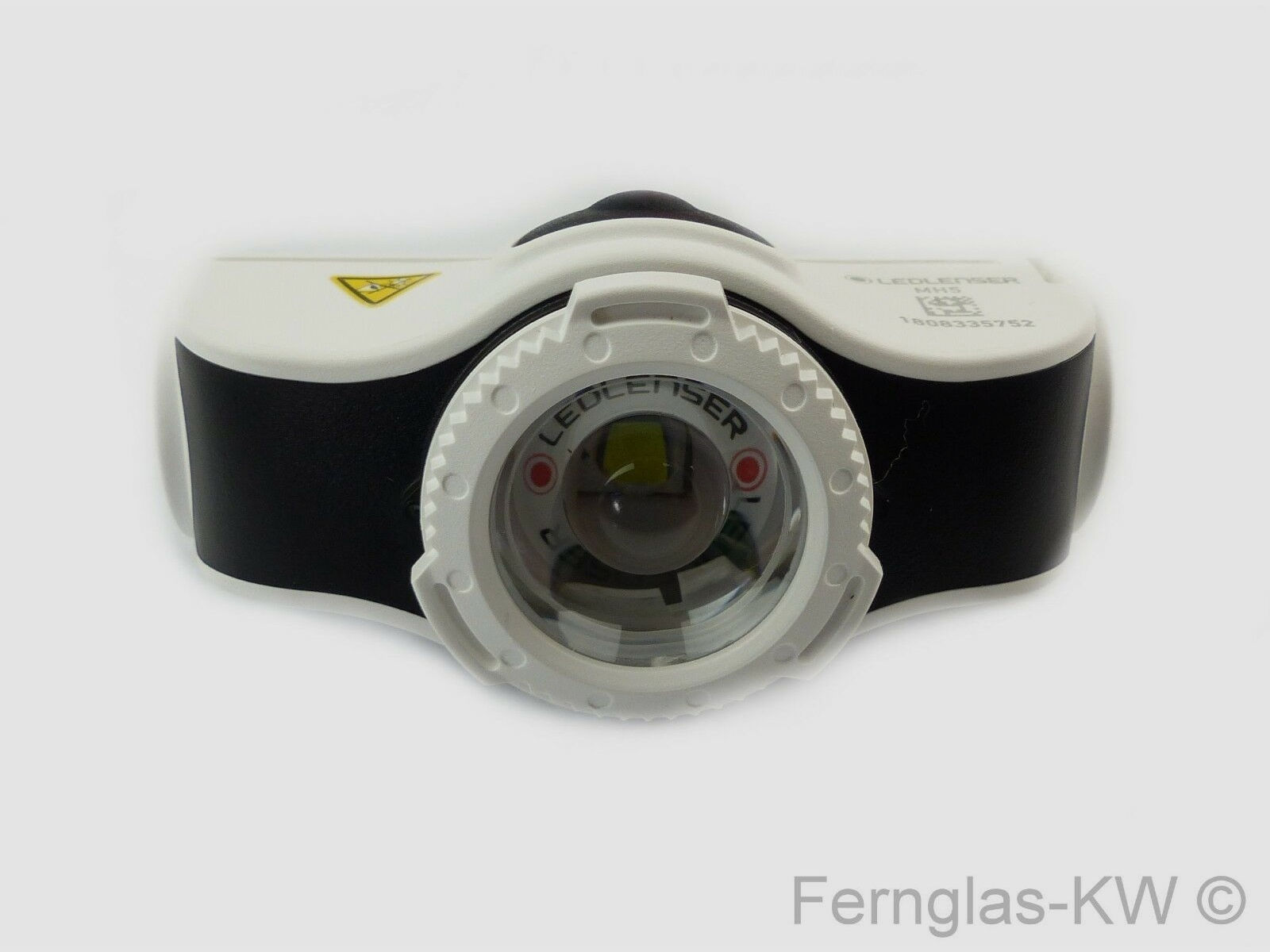 Ledlenser 500950 LED Kopflampe Stirnlampe MH5 Schwarz Weiß 400 Lumen mit Akku