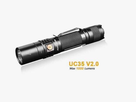 Fenix FEUC35V2 UC35 V2.0 LED Taschenlampe mit USB Anschluss