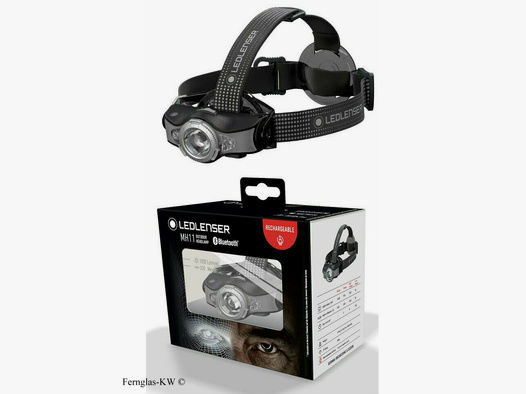 Ledlenser MH11 LED Kopflampe Stirnlampe 1000 Lumen schwarz grau 500996 Bluetooth