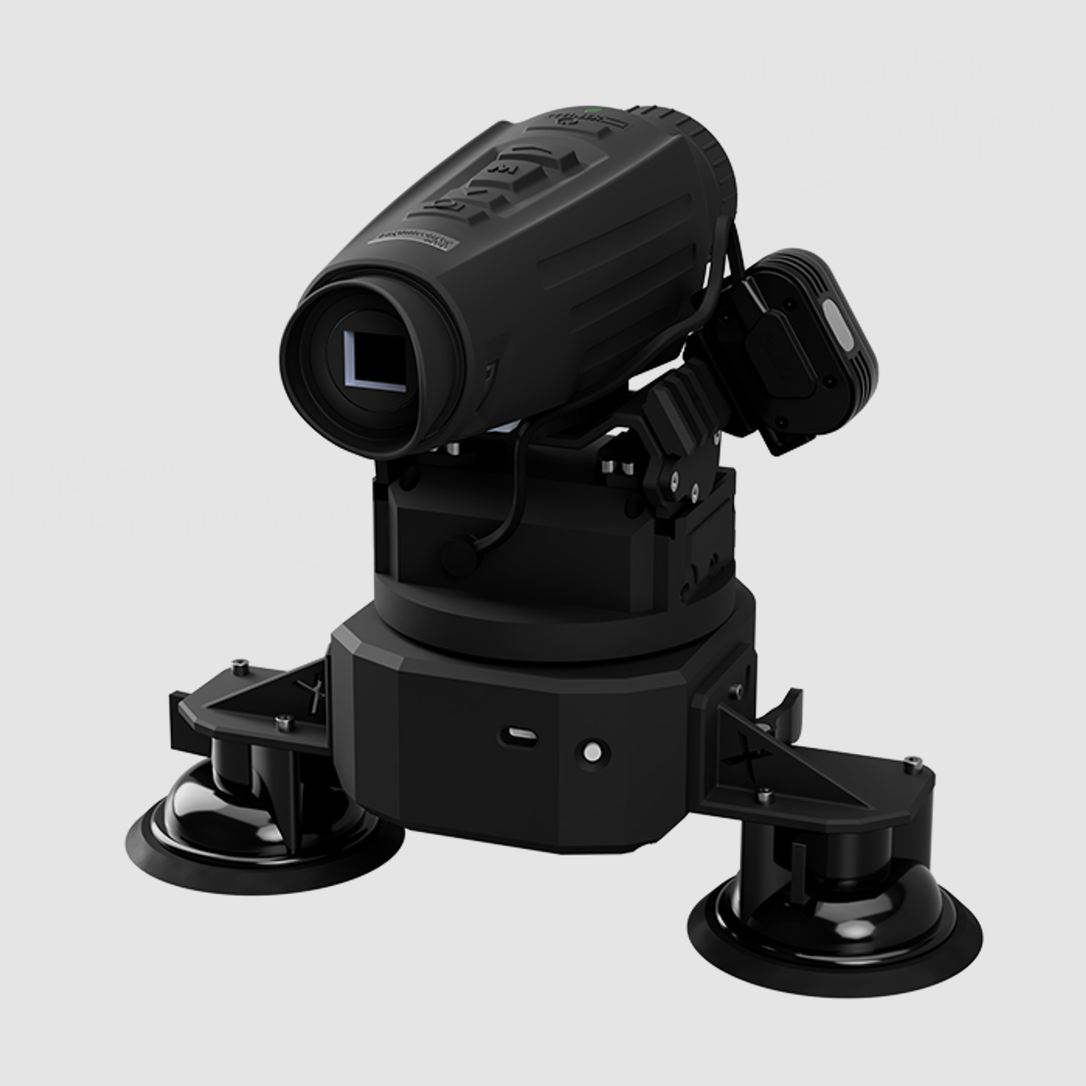 XSPECTER 2012718 Stativ T-CROW XRII Steuerbares Stativ für Wärmebildkameras und Nachtsichtgeräte