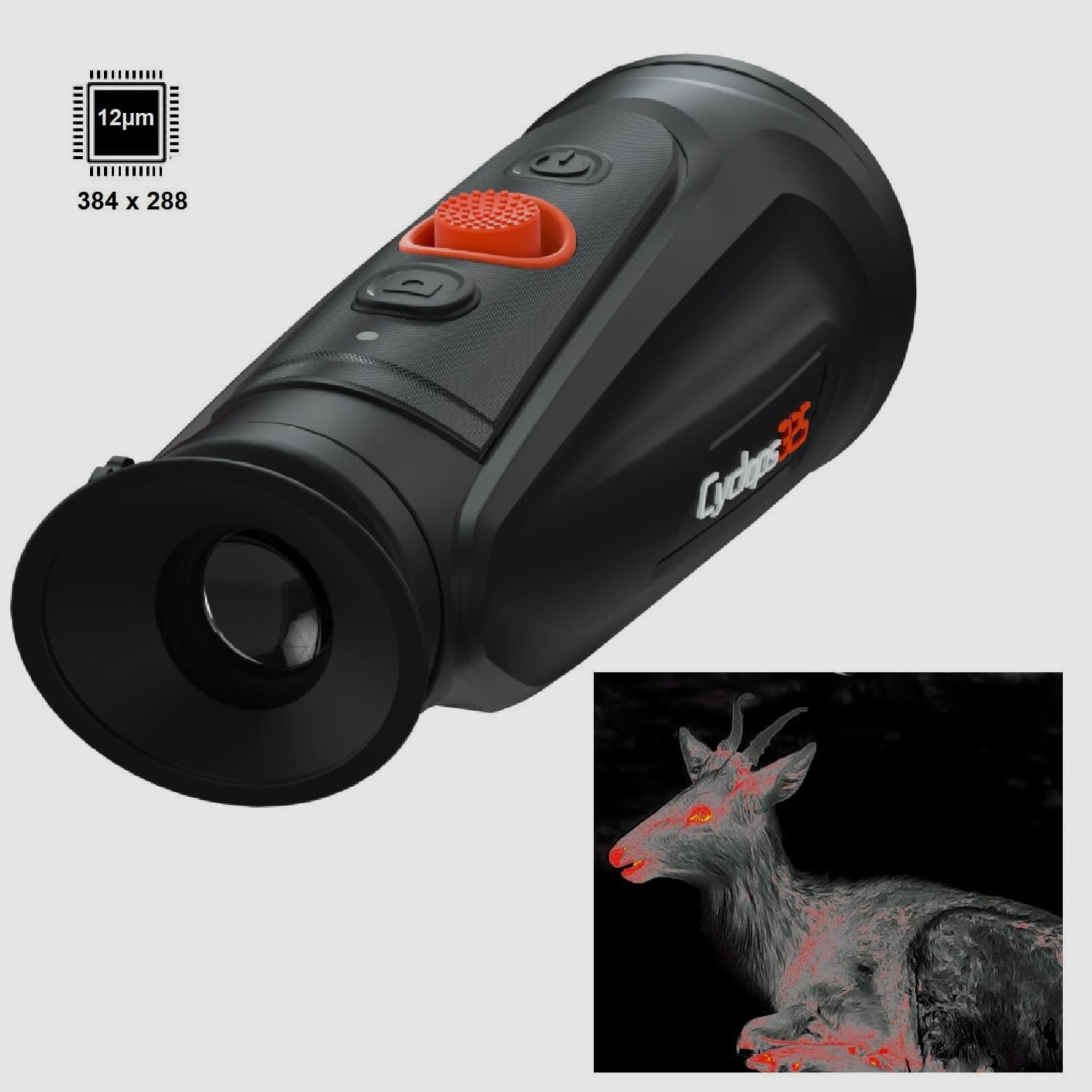 ThermTec CYCLOPS 335 V2 (Modell 2022) Wärmebildkamera